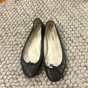 Repetto Black Ballet Flats